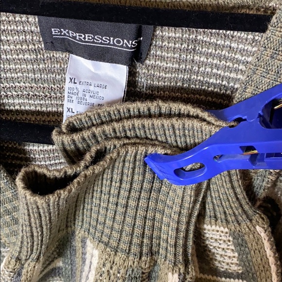 Men’s Button Down Front Sweater size XL - Picture 6 of 12